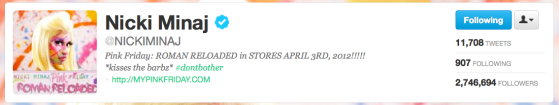 @NickiMinaj is Back on Twitter and Already Has 2.7 Million Followers Plus Performance that Launched Her Career