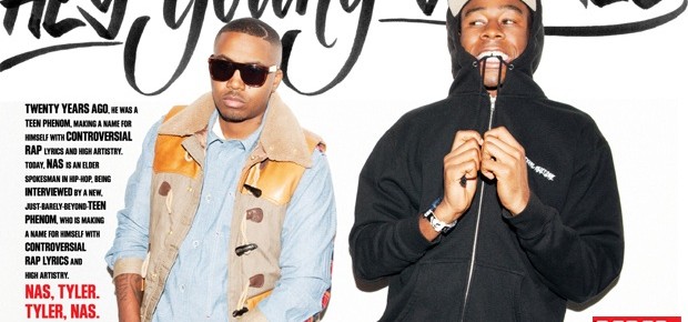 Odd Future’s Tyler the Creator Chops it Up With Nas