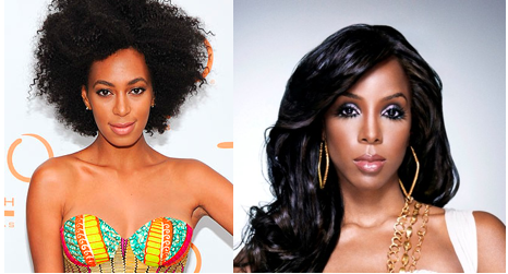 Solange and Kelly Rowland Gush Over Blue Ivy