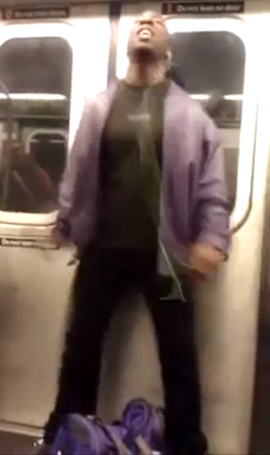 Comedy: N*ggas in Paris” Going Crazy on New York City Subway!!