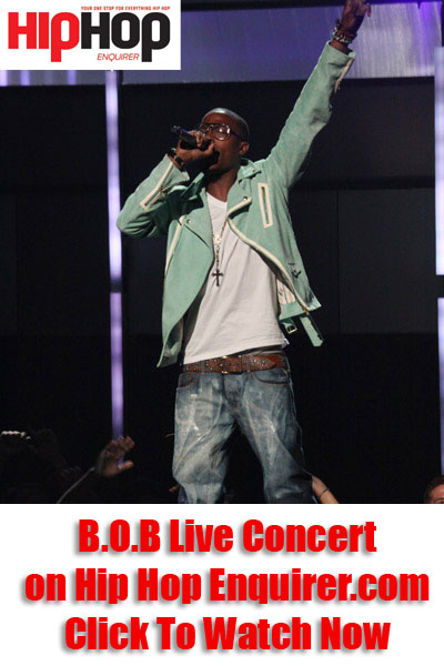Hip Hop Enquirer, Myspace & HP Presents B.O.B Live Concert in Atlanta