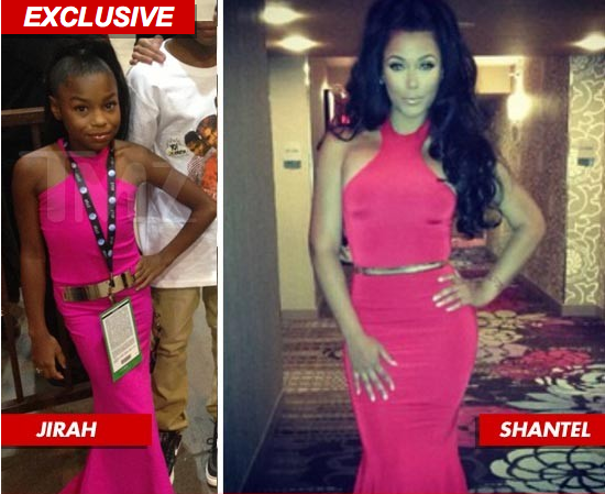 Fashion Alert Fail: Floyd Mayweather’s Baby Mama Pissed at His Girlfriend for Copying Daughter’s Swag