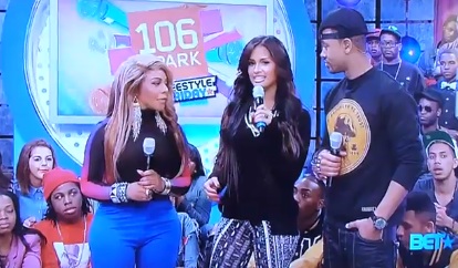 Shameful!! BET’s Rosci Disrespects Rapper Lil Kim During 106 & Park Taping