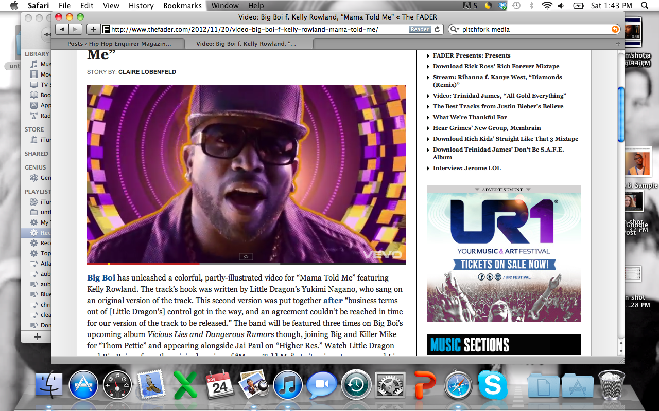 @BigBoi Releases “Mama Told Me” Visuals feat. Kelly Rowland