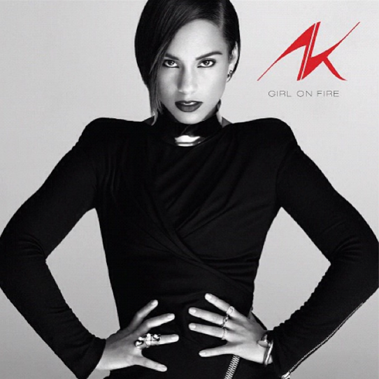 Alicia Keys releases cover art for her upcoming album “Girl On Fire” plus her plans to release a new single during the VMA 2012 (photos inside)