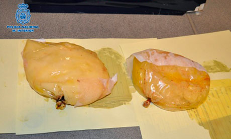 No Silicones Here! Woman Arrested In Spain With 1.38 Kilos of Cocaine In Breast Implants