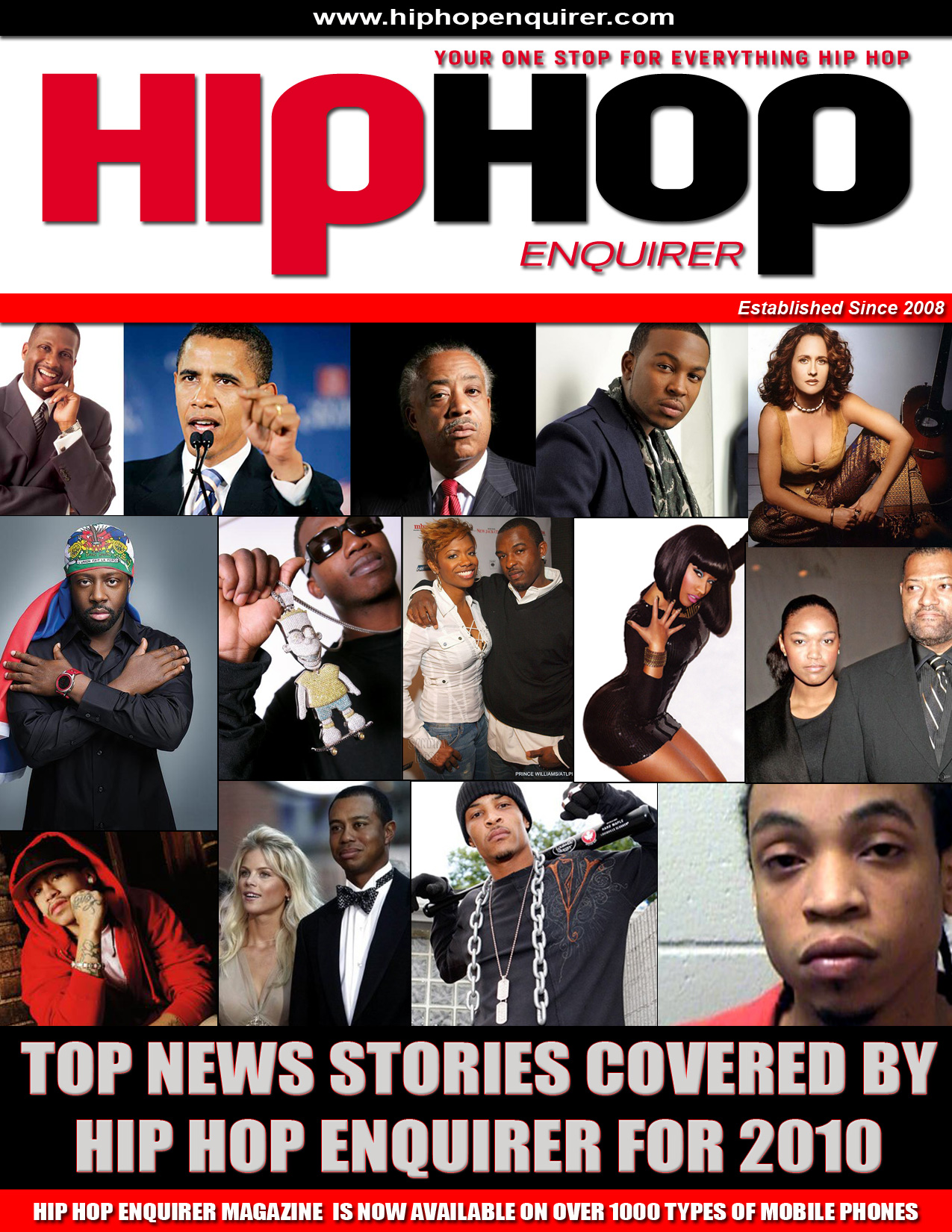 Hip Hop Enquirer’s Top News Stories for 2010