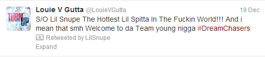 Lil Snupe Tweet 2