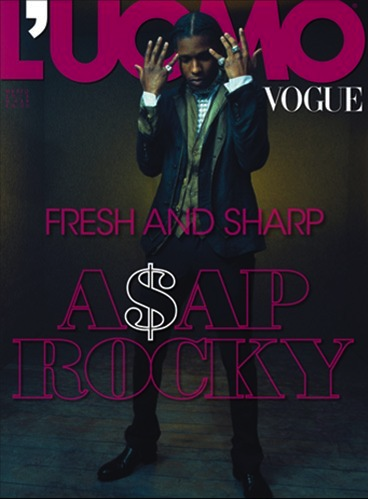 Fashion Alert: A$AP Rocky Covers L’Uomo Vogue