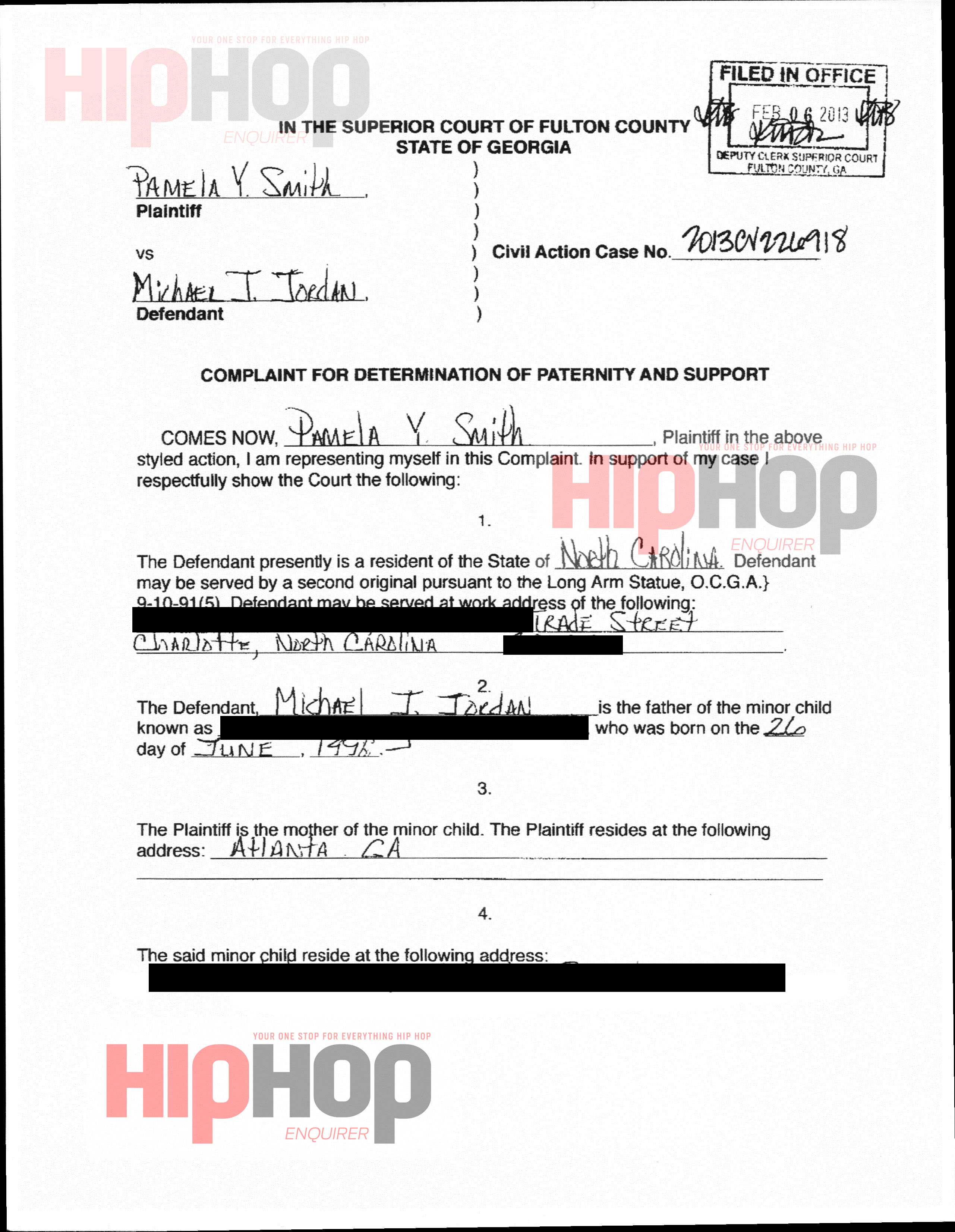 Breaking News: NBA Legend Michael Jordan Sued by Alleged Baby Mama in Paternity Case (Legal Docs Inside)