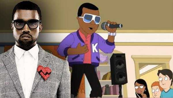 @KanyeWest Makes His Return to The Cleveland Show Today