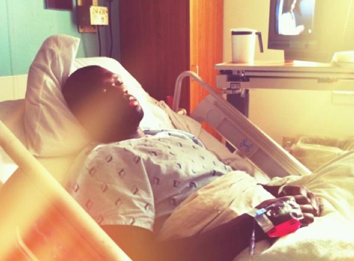 Rapper 50 Cent Hospitalized in NYC But Still On His Hustle (photos inside)