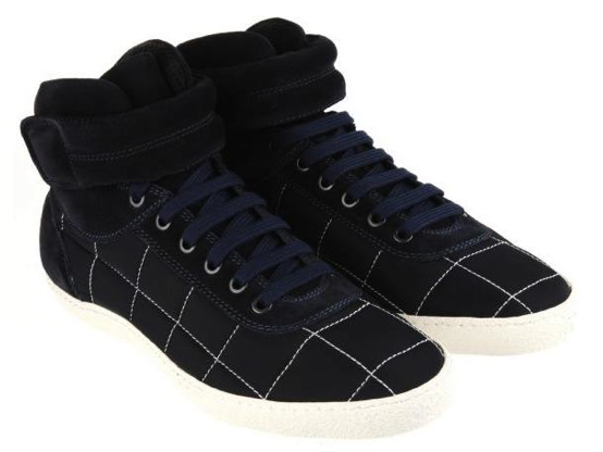 Fashion Alert: Moncler Gamme Bleu Quilted Strap Sneakers