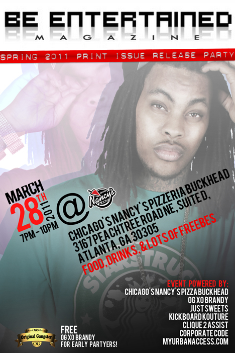 Be Entertained Magazine Launches Spring 2011 Issue with A Release Party