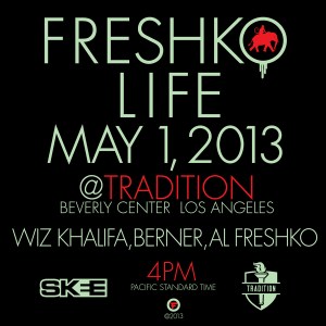 Wiz Khalifa, Berner, & Sketch Unveil FRESHKO Clothing