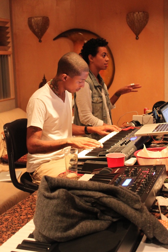Studio Lovin’: Solange and Pharrell Hit the Studio