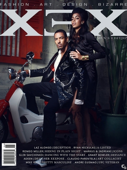 Fashion Alert: Laz Alonzo Covers XEX Magazine [Video]