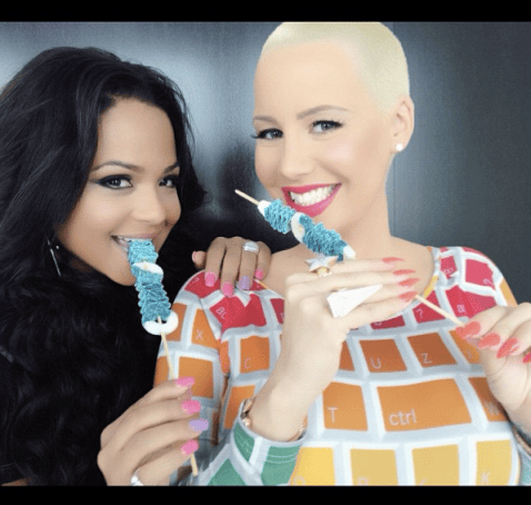 amber rose christina millian