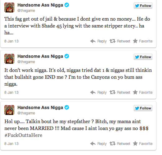 Family Feud: Rapper Game Sets the Record Straight, Denies “Stepdad” Claims That He Was A Male Stripper!
