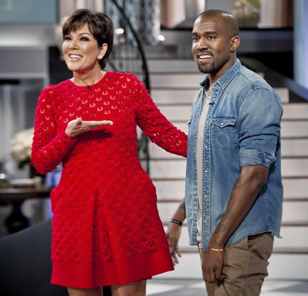 Kanye West Gets Emotional Speaking About Kim K With His Future Mother-in-Law Kris Jenner