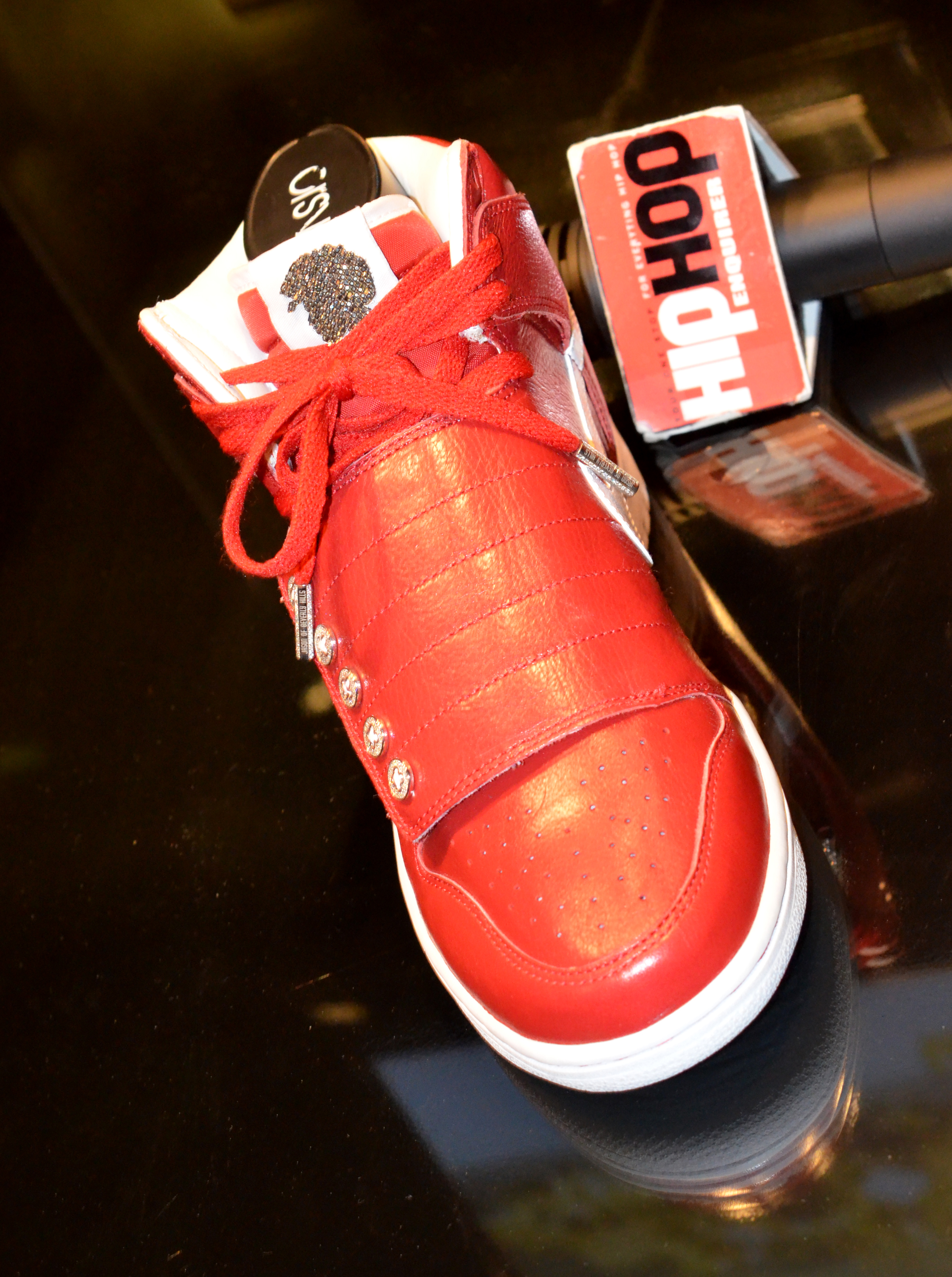 Fashion Alert Exclusive: Diamond Encrusted Nike Sneaker (A Tribute to Drummer Questlove)