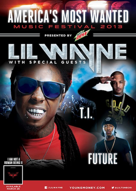 Lil Wayne Announces ‘America’s Most Wanted’ Tour Dates With T.I. & Future