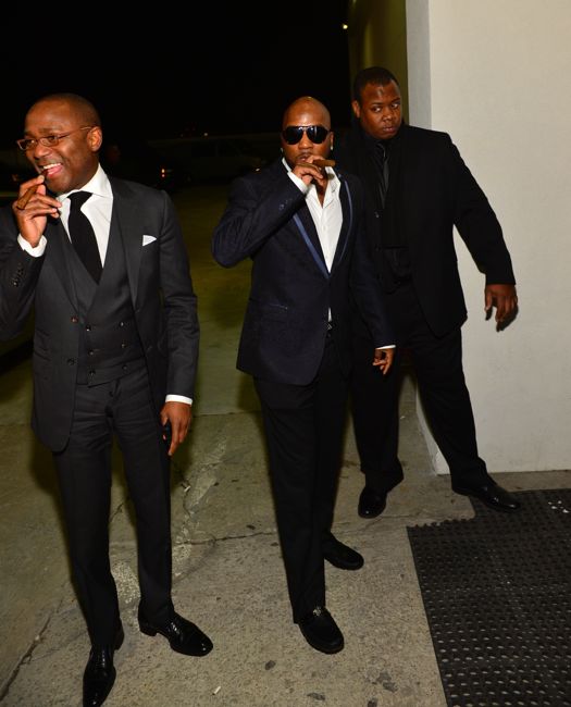 Jeezy outside Hennessy V.S event