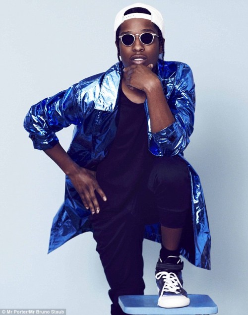 Fashion Alert: A$AP Rocky Poses For Mr. Porter