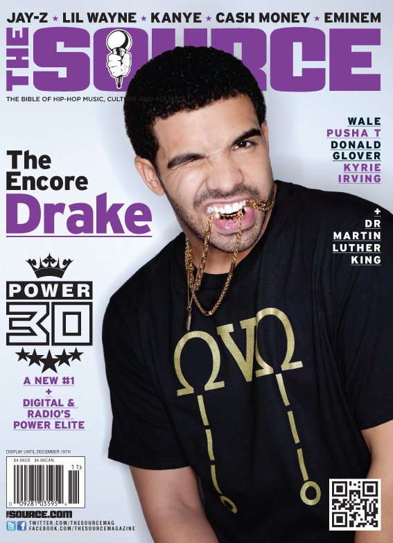 Here’s Looking at You! Drake Shoots Us a Wink on the Cover of the Source Magazine!