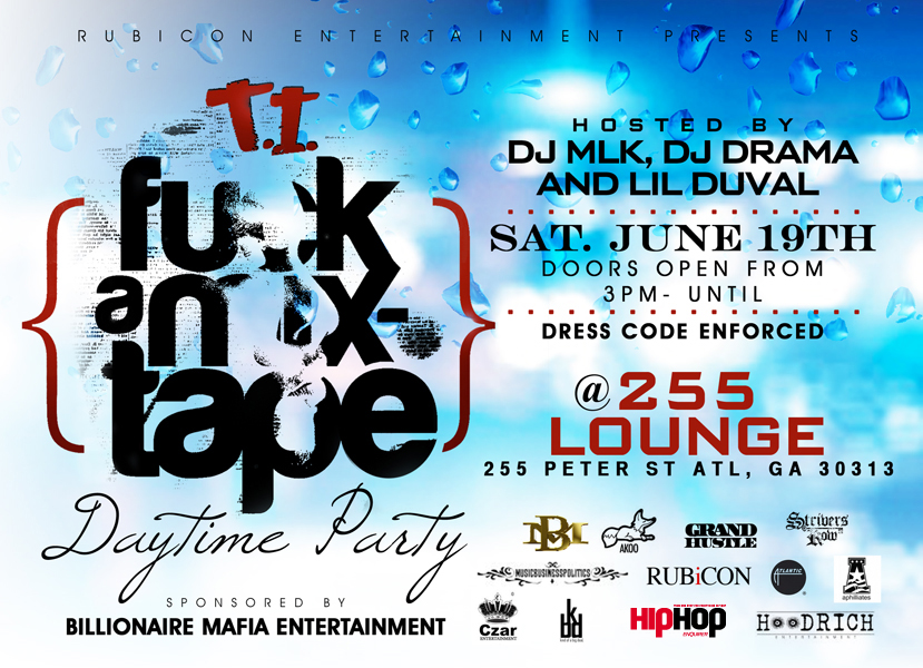 Exclusive Access: TI – F*ck A Mixtape Daytime Party (What You Missed)
