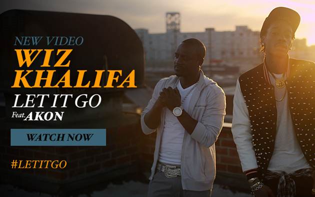 New Video Alert: Wiz Khalifa – Let It Go feat. Akon