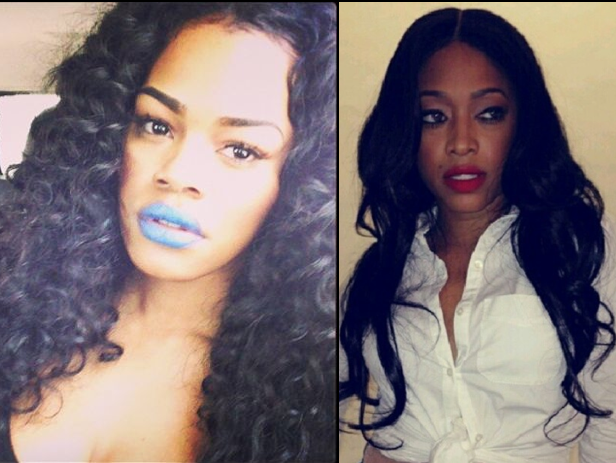 Teyana Taylor and Trina Get Roller Glam for Ka’oir Cosmetics Photo Shoot