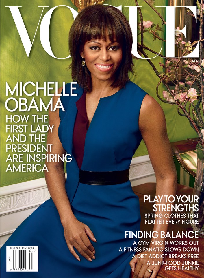 Fashion Alert: Michelle Obama Covers Vogue’s April 2013 Issue