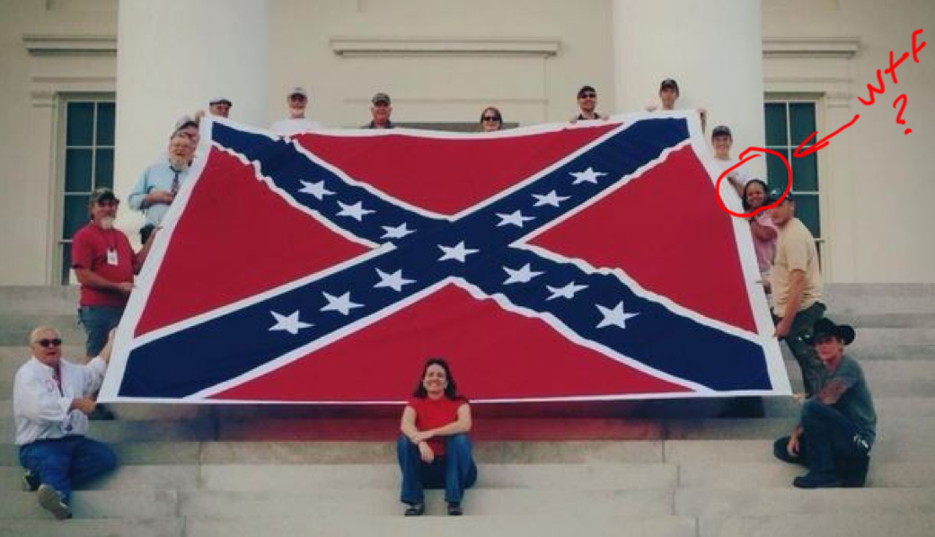 That’s Just Racist! Group Hangs Confederate Flag Above Interstate 95