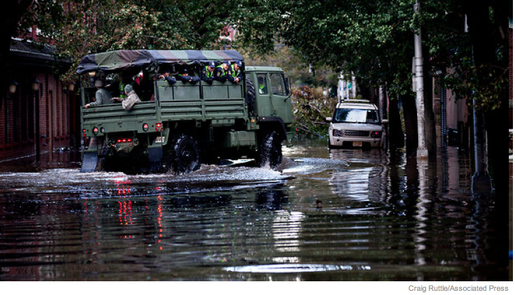 Nine People Arrested for Looting in New York City After Hurricane Sandy Struck