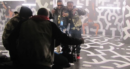 Big Sean & Wale Shoot “Slight Work” Video Directed by Chris Breezy