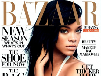 Beauty & The Bajan: Rihanna Covers Harper’s Bazaar
