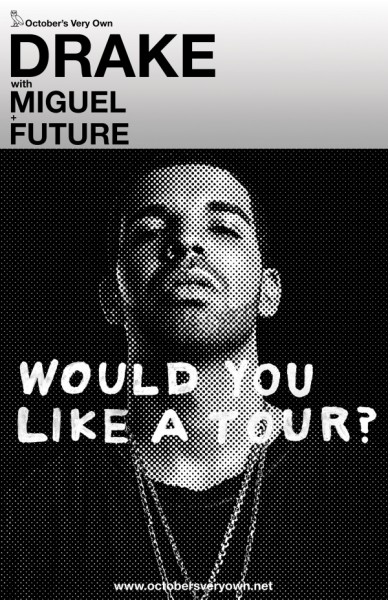 Drake To Embark On “Would You Like A Tour?” With Miguel And Future