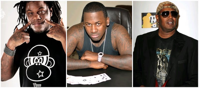 Introducing A New Dirty South Trio: @MasterP @AlleyBoyDTE & @Fattrel become “Louie V Mobb” ! [Exclusive Studio Session Video!]