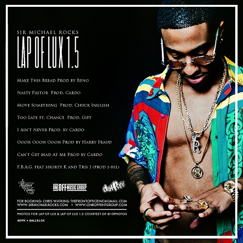 @SirMichaelRocks Releases “Lap of Lux 1.5” Cover Art & Tracklist