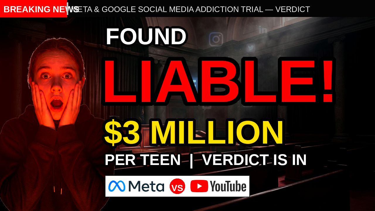Mark Zuckerberg’s Meta and YouTube Lose First Big Social Media Addiction Case