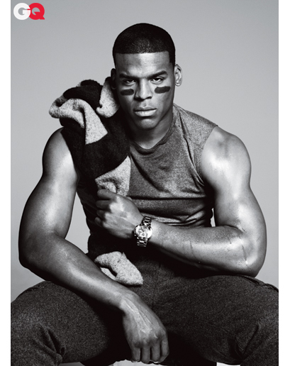 NFL Newcomer Cam Newton Earns His Stripes in GQ Magazine
