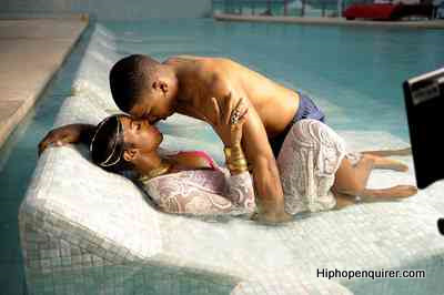 Exclusive Photos!! Nelly And Kelly Rowland Reunite In Mexico For The Video Shoot Of Their New Collaboration “Gone”