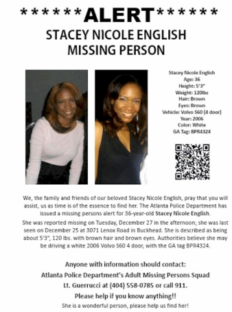Update: St. Louis Man Cleared of Any Wrongdoing in the Disappearance of Stacey Nicole English