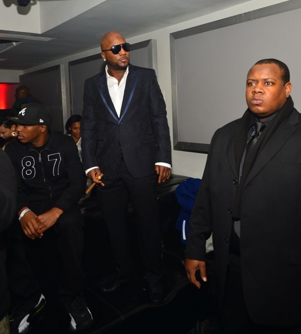 Young Jeezy on couch