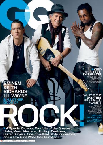No Throne Needed… Eminem & Weezy Cover GQ Magazine!