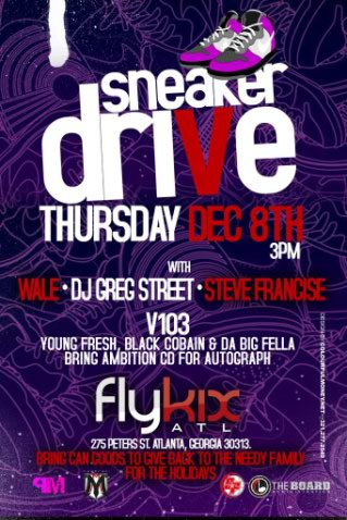 For a Good Cause… FlyKix Sneaker Drive Coming Soon!!!