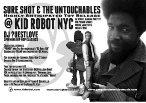 Special Announcement!! Kid Robot To Host Unveiling Of Collectible Hip Hop Toys