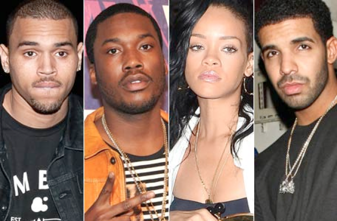 What’s Beef? Chris Brown Removes Meek Mill From Album Over Rhianna & Drake Chimes In!
