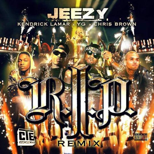 Young Jeezy Ft. YG, Kendrick Lamar, & Chris Brown – “R.I.P. (Remix)”